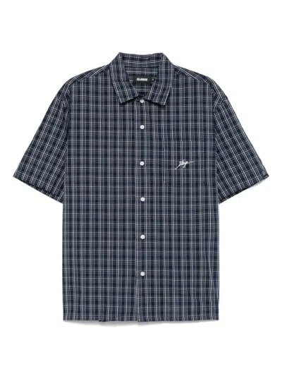Xlarge Plaid-check Shirt In Blue