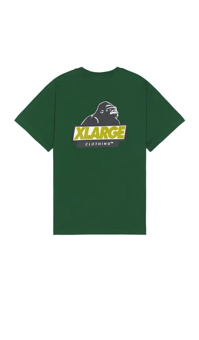 Xlarge Slanted Og Short Sleeve Tee In 绿色