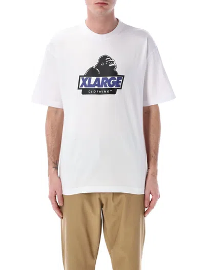Xlarge Oversized T-shirt With Og Logo Graphic In White