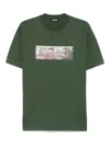 Xlarge T-shirt With Front Logo Subway Graphic In Green