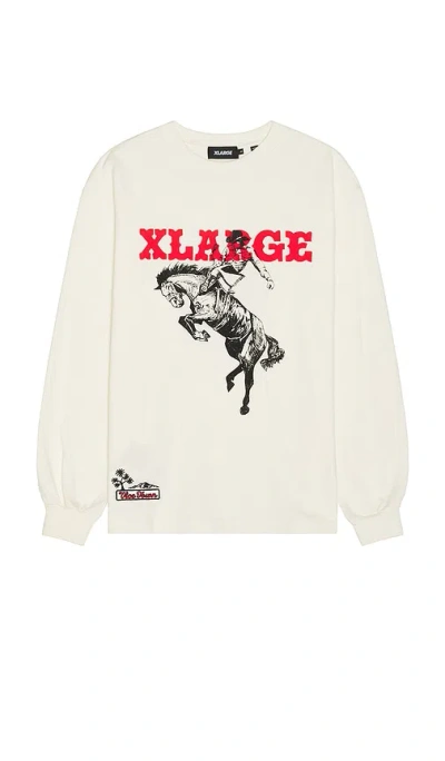 Xlarge Vice Town Long Sleeve Tee In White