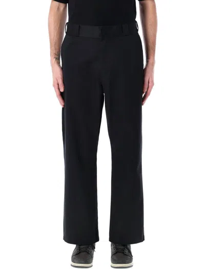 Xlarge Logo Detail Trousers In Black