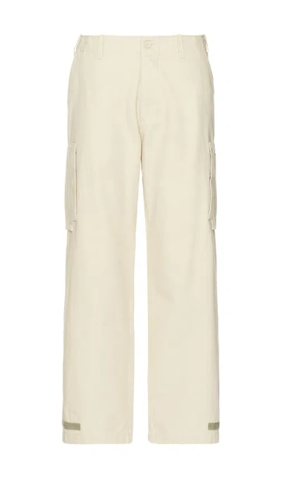 Xlarge Zip Cargo Pants In Beige
