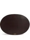 Xlboom Ellis Leather Placemat (35cm X 50cm) In Brown