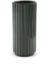 Xlboom Ikon Ceramic Vase (33cm X 15cm) In Green