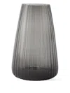 Xlboom Large Dim Stripe Vase In Gray
