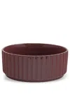Xlboom Large Ikon Ceramic Bowl (30cm) In Brown