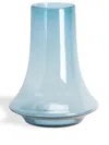 Xlboom Medium Spinn Glass Vase (25cm) In Blue