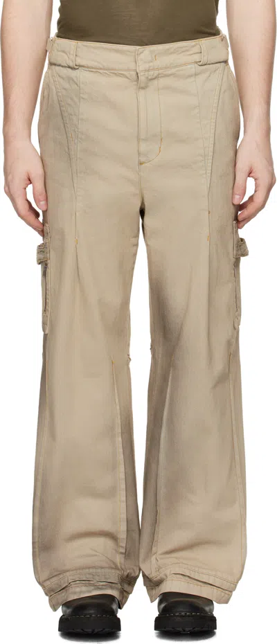 Xlim Beige Ep.6 02 Cargo Pants In Sand_beige