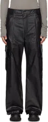 Xlim Black Ep.7 04 Trousers In Glossy Black