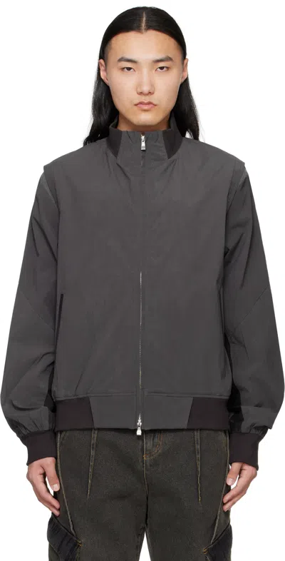 Xlim Gray Ep.7 06 Jacket In Charcoal