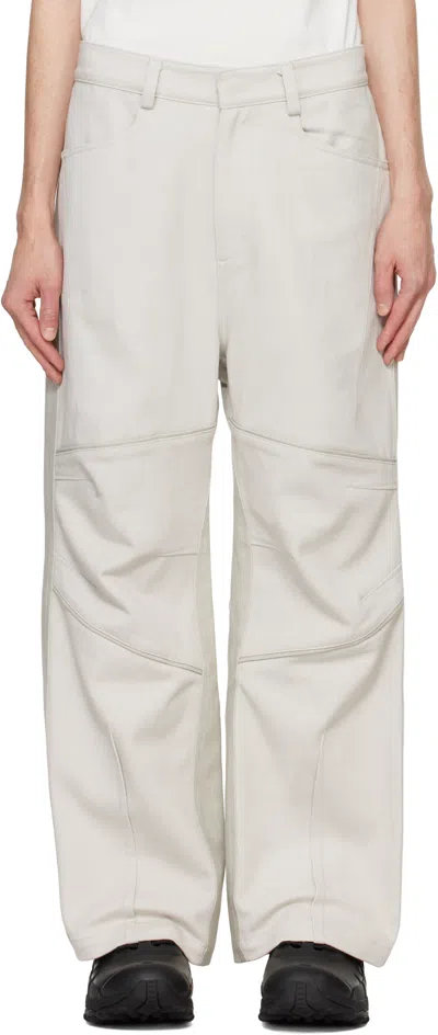 Xlim Off-white Ep.6 04 Trousers In Light Gray