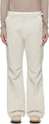 Xlim Ssense Exclusive Beige Ep.7 09 Trousers In Oat