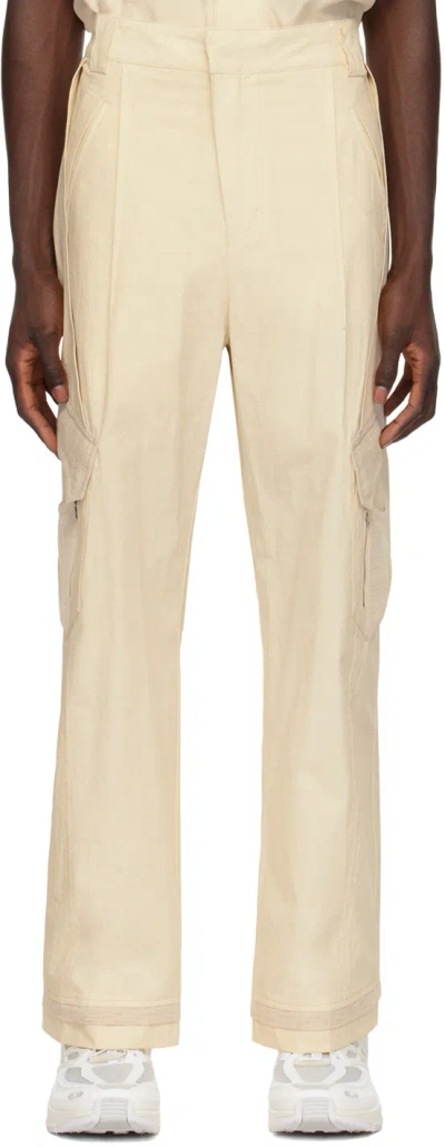 Xlim Ssense Exclusive Off-white Ep.5 08 Cargo Pants In Ivory