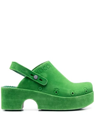 XOCOI XOCOI SLINGBACK PLATFORM MULES