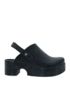 Xocoi Woman Mules & Clogs Lead Size 8 Textile Fibers In Grey