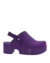 Xocoi Woman Mules & Clogs Purple Size 6 Synthetisches Material