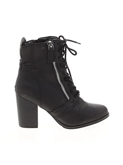 Pre-owned Xoxo Ankle Boots In Black
