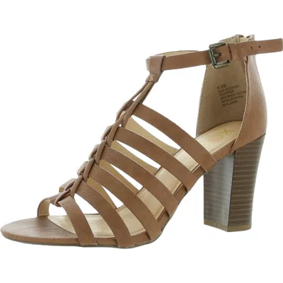 Xoxo Bae Womens Faux Leather Heels In Multi