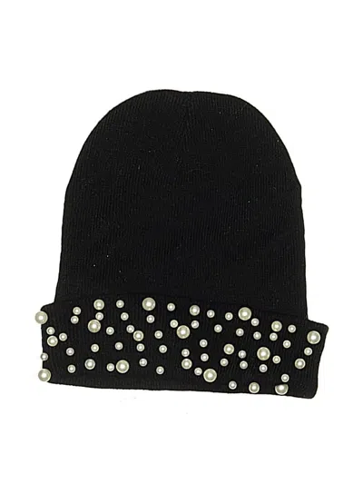 Pre-owned Xoxo Beanie Hat In Black