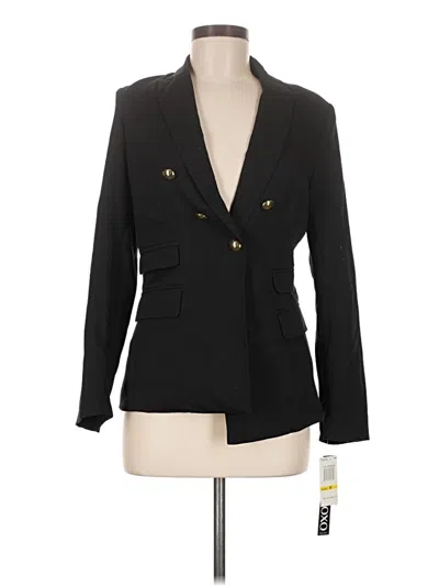 Xoxo Blazer Jacket In Black