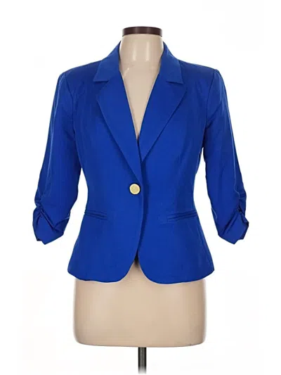 Pre-owned Xoxo Blazer Jacket In Blue