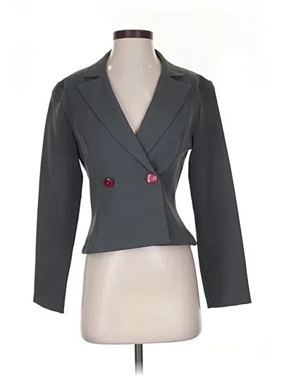 Pre-owned Xoxo Blazer Jacket In Gray