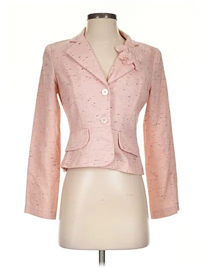 Pre-owned Xoxo Blazer Jacket In Pink