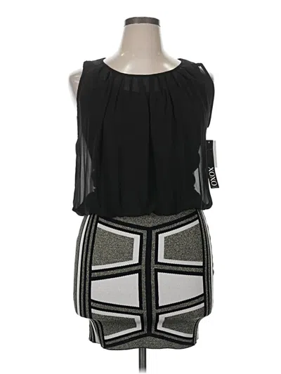 Xoxo Cocktail Dress In Black