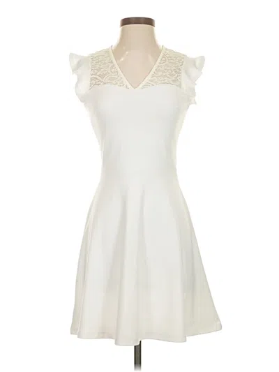 Pre-owned Xoxo Cocktail Dress In White