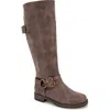 Xoxo Colt Knee High Boot In Dark Chocolate