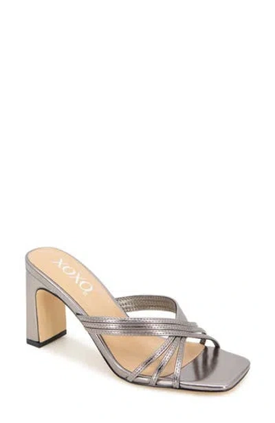 Xoxo Fanny Sandal In Gunmetal
