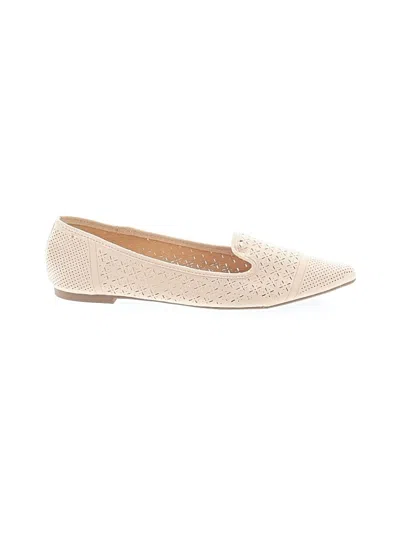 Pre-owned Xoxo Flats In Ivory
