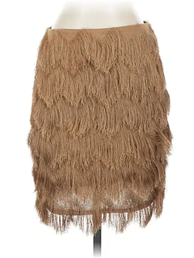 Pre-owned Xoxo Formal Skirt In Tan