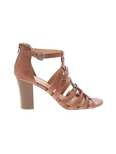 Pre-owned Xoxo Heels In Brown