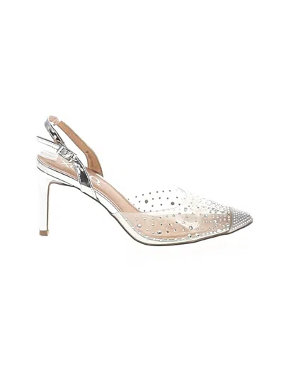 Pre-owned Xoxo Heels In Silver