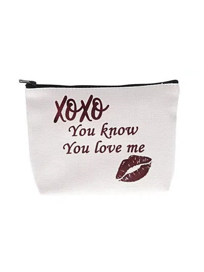 Pre-owned Xoxo Makeup Bag In White