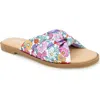 Xoxo Menata Slide Sandal In Multi Floral