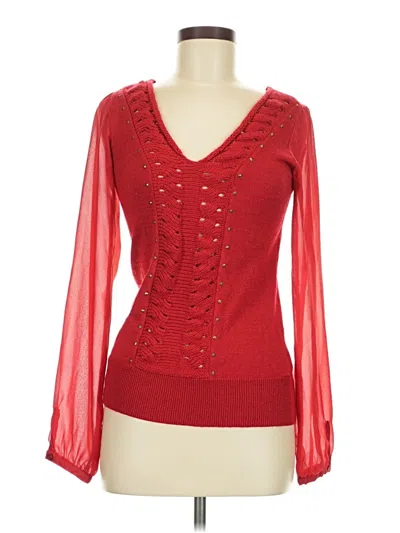 Pre-owned Xoxo Pullover Sweater In Red