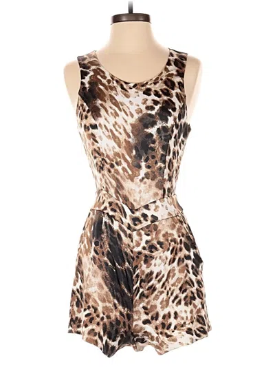 Pre-owned Xoxo Romper In Brown