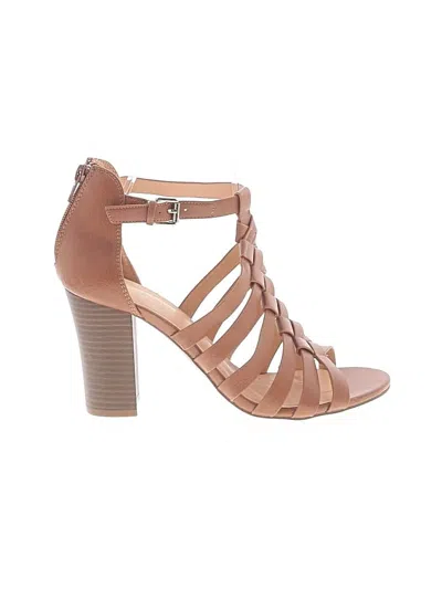 Pre-owned Xoxo Sandals In Tan