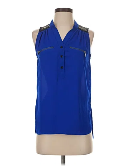 Pre-owned Xoxo Sleeveless Blouse In Blue