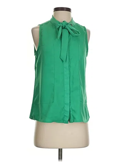 Pre-owned Xoxo Sleeveless Blouse In Green