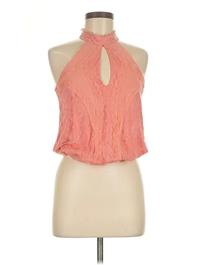 Pre-owned Xoxo Sleeveless Blouse In Orange