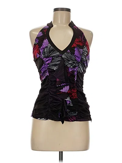 Pre-owned Xoxo Sleeveless Blouse In Purple