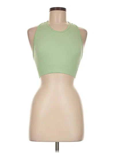 Pre-owned Xoxo Tank Top Green Halter Neckline Tops