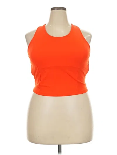 Xoxo Tank Top Orange Halter Neckline Tops
