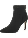 XOXO TAYLOR WOMENS POINTED TOE ZIP UP ANKLE BOOTS