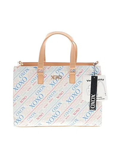 Xoxo Tote Bag In White