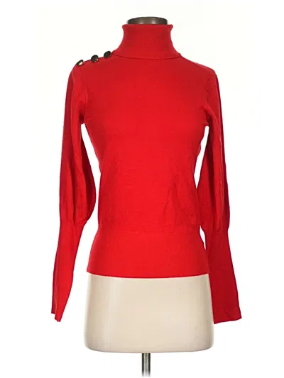 Pre-owned Xoxo Turtleneck Sweater In Red